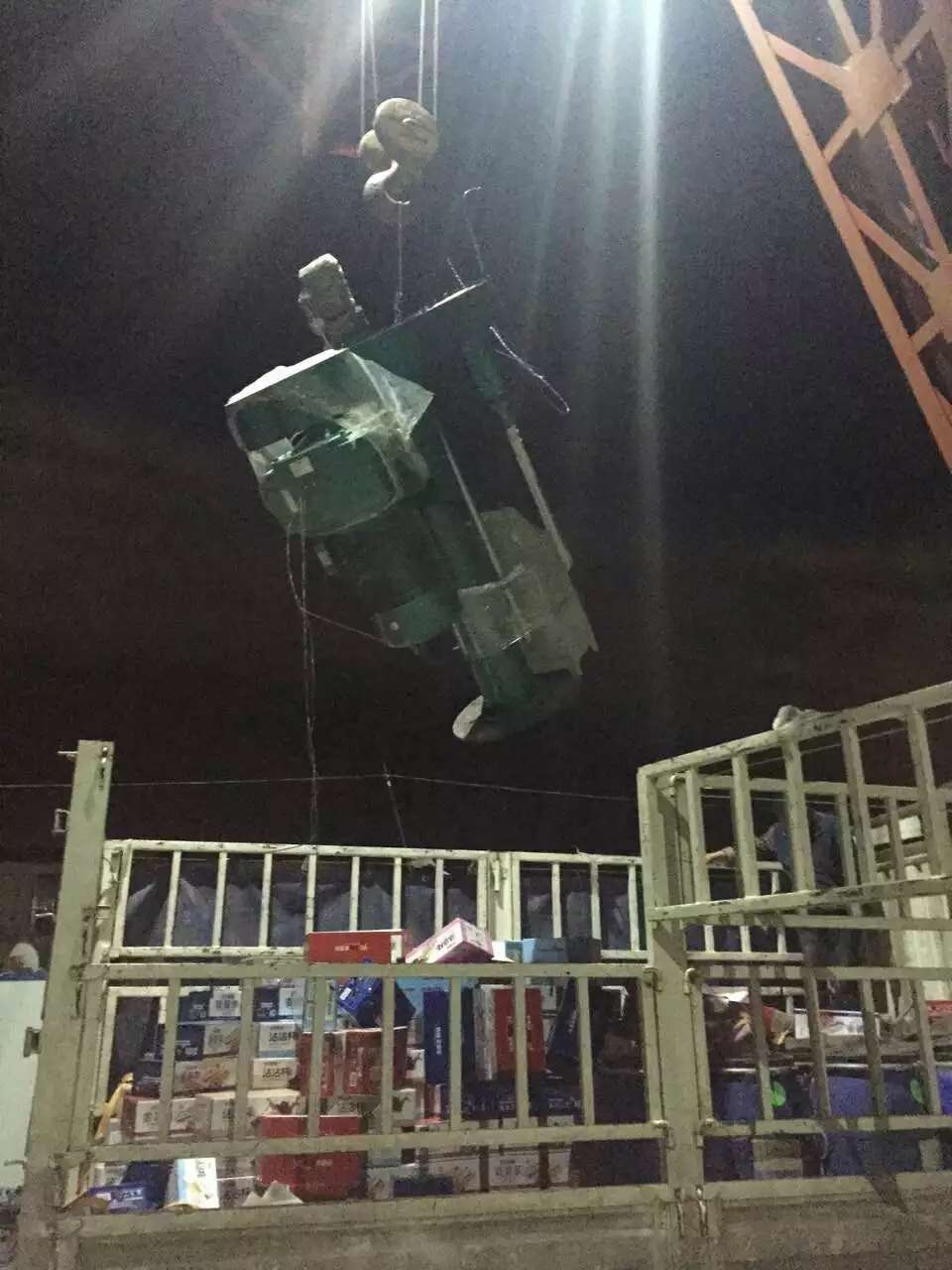 真石漆混合机发货现场
